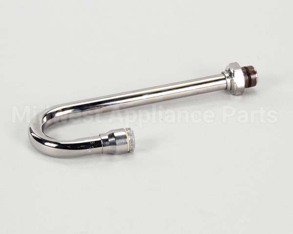 132X T&S Brass Swivel Gooseneck, 2-5/8 Spread, 9-1/16 H