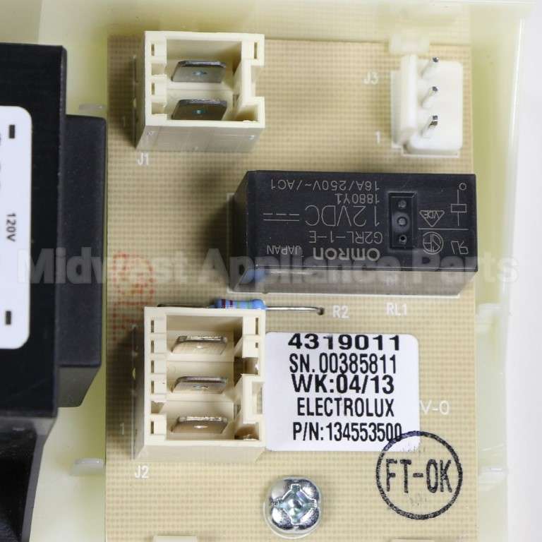 134558200 Frigidaire Control