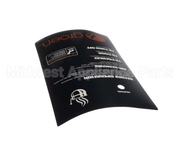 137570 Groen Decal, Operating Instructions,