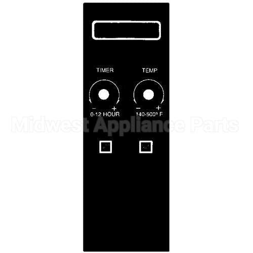 1399000 Compatible Midwest Appliance Parts Overlay - 2 Key (Short)