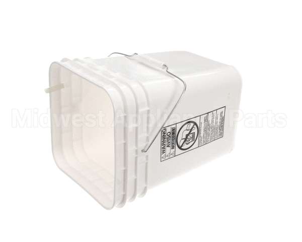 14000053 Glastender Bucket, 4 Gallon, Square, Bds