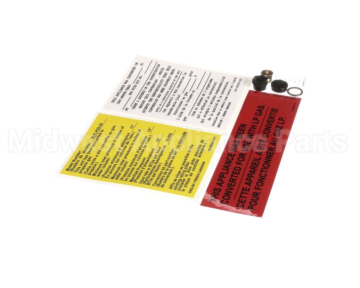 143-000016-008 Ultrafryer (B,F)-P20-20 Conv Nat To Lp
