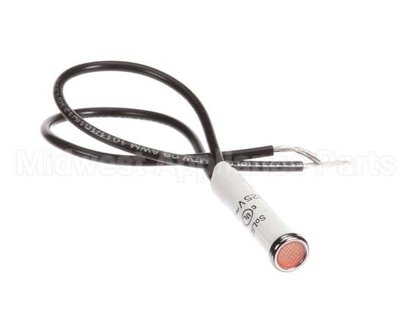 153203 Duke Light,Pilot 125V W/Tinnerman Clip, Amber