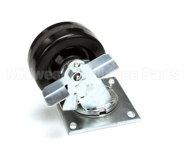 153975 Duke Caster,Plate Swivel W/Brake 5-81-222-2A