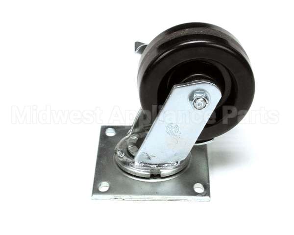 153975 Duke Caster,Plate Swivel W/Brake 5-81-222-2A