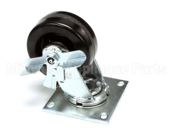 153975 Duke Caster,Plate Swivel W/Brake 5-81-222-2A