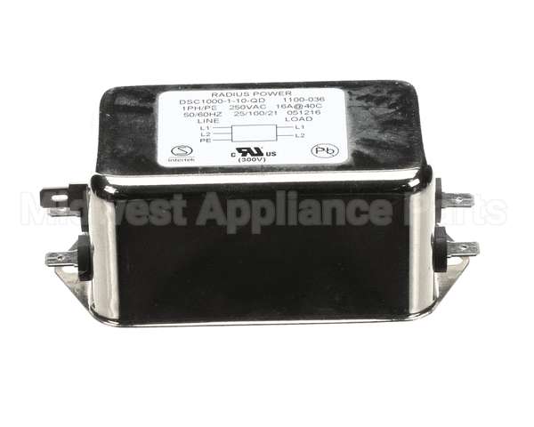 157965 Duke Filter,Power Line-16A