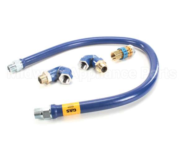 16100BPQ2S60 Dormont 1 Dia., 60 Blue Hose, Snapfast, 2 Swivel