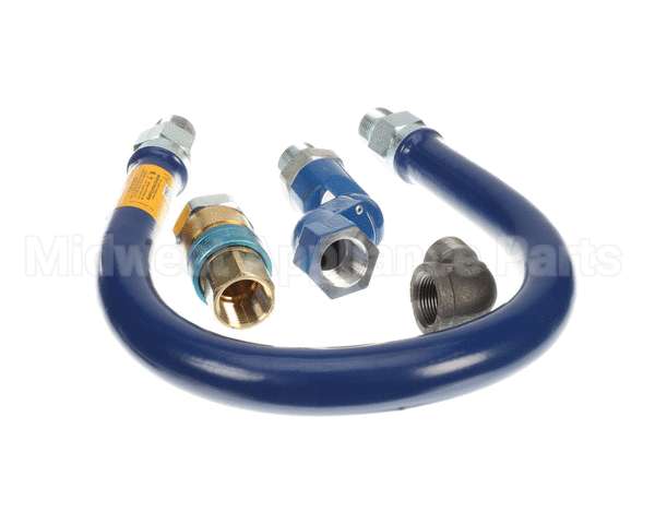 16100BPQS36 Dormont 1 Dia., 36 Blue Hose, Snapfast, Swivel M