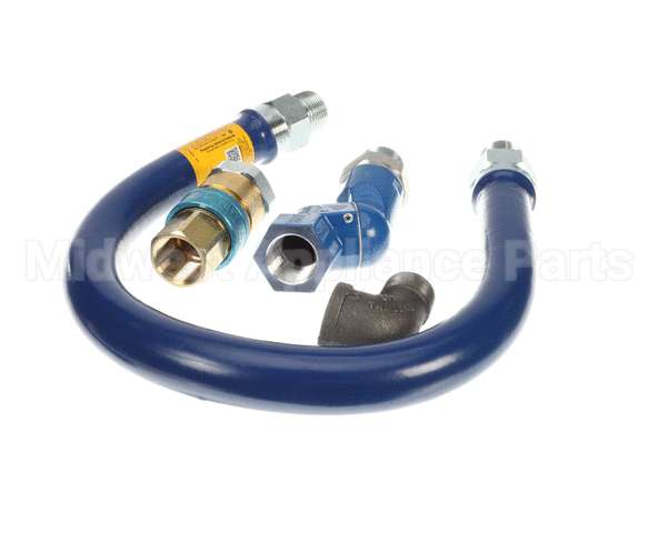 16100BPQS36 Dormont 1 Dia., 36 Blue Hose, Snapfast, Swivel M