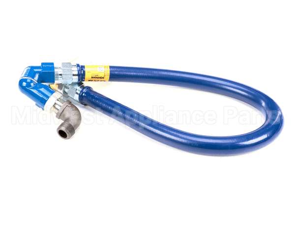16100BPQS48 Dormont 1 Dia., 48 Blue Hose, Snapfast, Swivel M