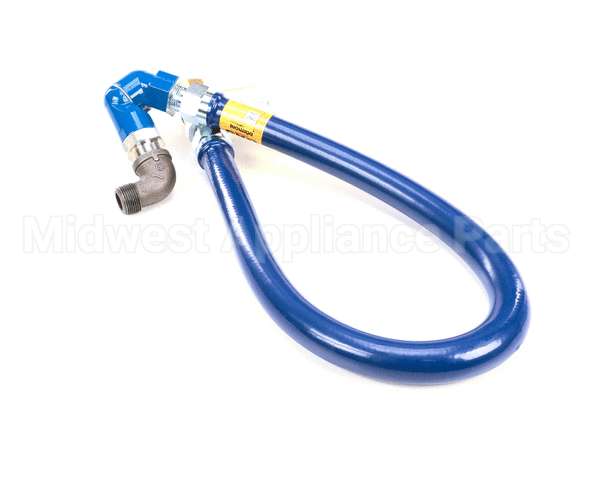 16100BPQS48 Dormont 1 Dia., 48 Blue Hose, Snapfast, Swivel M