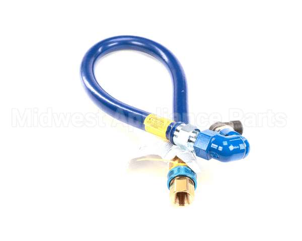 16100BPQS48 Dormont 1 Dia., 48 Blue Hose, Snapfast, Swivel M