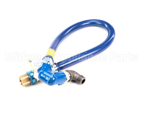 16100BPQS48 Dormont 1 Dia., 48 Blue Hose, Snapfast, Swivel M
