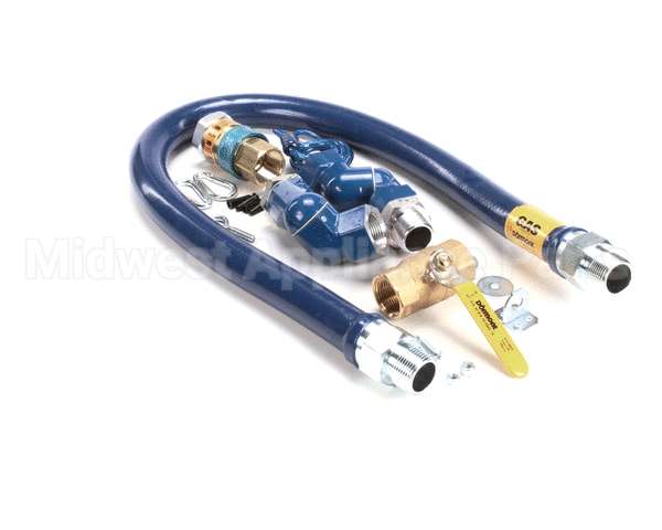 16100KIT2S48 Dormont 1 Dia., 48 Blue Hose, Snapfast, 2 Swivel