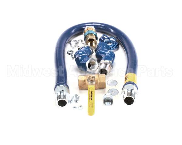 16100KIT2S48 Dormont 1 Dia., 48 Blue Hose, Snapfast, 2 Swivel