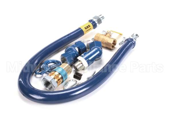 16100KIT2S48 Dormont 1 Dia., 48 Blue Hose, Snapfast, 2 Swivel