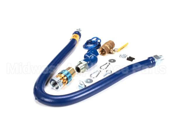 16100KITS48 Dormont 1 Dia., 48 Blue Hose, Snapfast, Swivel M