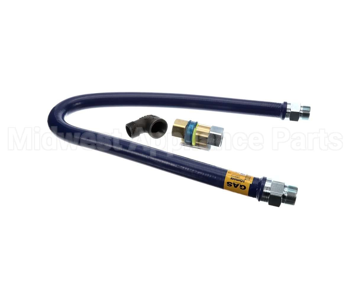 16125BPQ60 Dormont 1-1/4 Dia., 60 Blue Hose, Snapfast, 1 El
