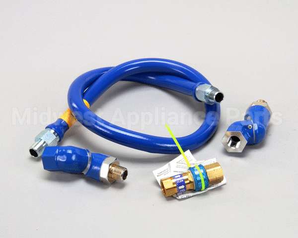 1650BPQ2S48 Dormont 1/2 Dia., 48 Blue Hose, Snapfast, 2 Swiv