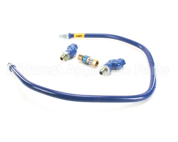 1650BPQ2S60 Dormont 1/2 Dia., 60 Blue Hose, Snapfast, 2 Swiv