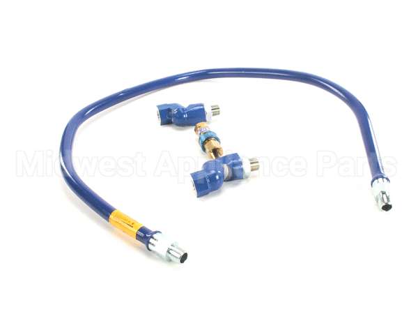 1650BPQ2S60 Dormont 1/2 Dia., 60 Blue Hose, Snapfast, 2 Swiv