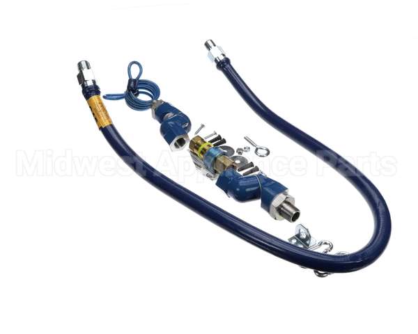 1650BPQ2SR48 Dormont 1/2 Dia., 48 Blue Hose, Snapfast, 2 Swiv