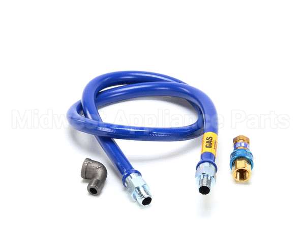 1650BPQ60 Dormont 1/2" Dia., 60 Blue Hose, Snapfast, 1 Elb