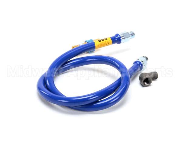 1650BPQ60 Dormont 1/2" Dia., 60 Blue Hose, Snapfast, 1 Elb