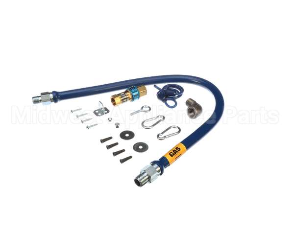 1650BPQR36 Dormont 1/2 Dia., 36 Blue Hose, Snapfast, 1 Elbo