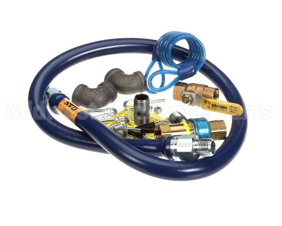 1650KITCF2S48 Dormont 1/2 Dia., 48 Blue Hose, Safety Quik, 2 S