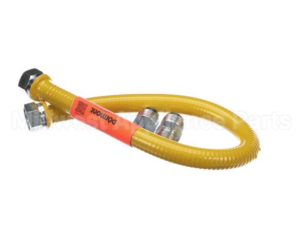 1650NPFS24 Dormont Stationary Gas Connector, 1/2 Dia., 24 L