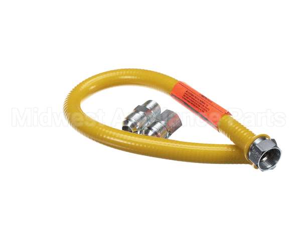 1650NPFS24 Dormont Stationary Gas Connector, 1/2 Dia., 24 L