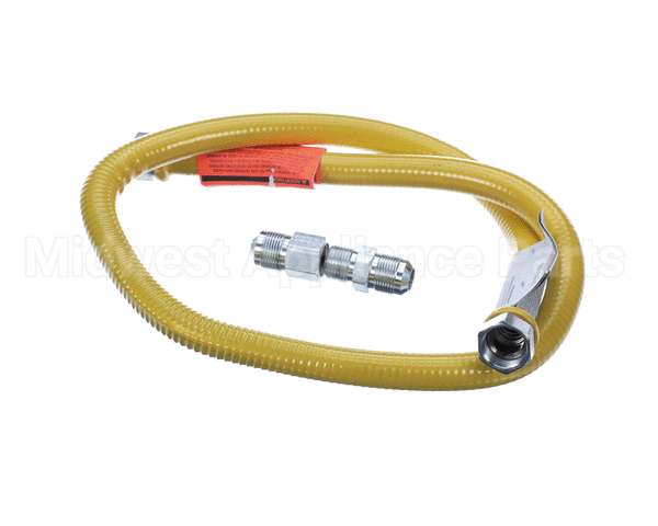 1650NPFS48 Dormont Stationary Gas Connector, 1/2 Dia., 48 L