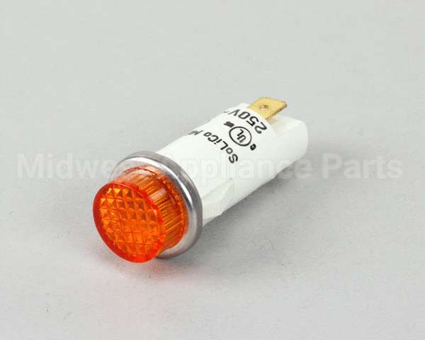 16539 Blodgett Light, Ind. 250V Amber, Round