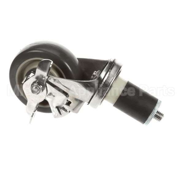 165942 Compatible Duke Caster, Ss, Swivel W/Brake P/N J3.5-S40-2