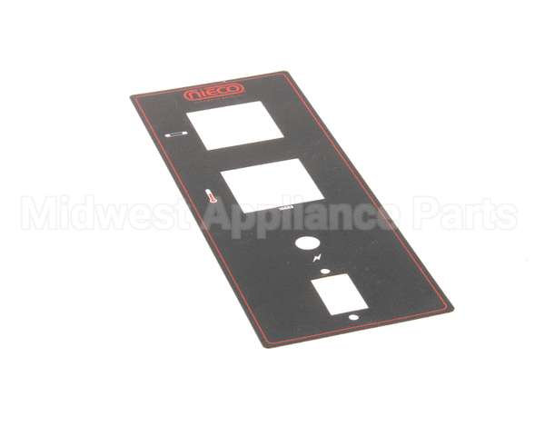 16608 Nieco Label, Front, Left Control Box