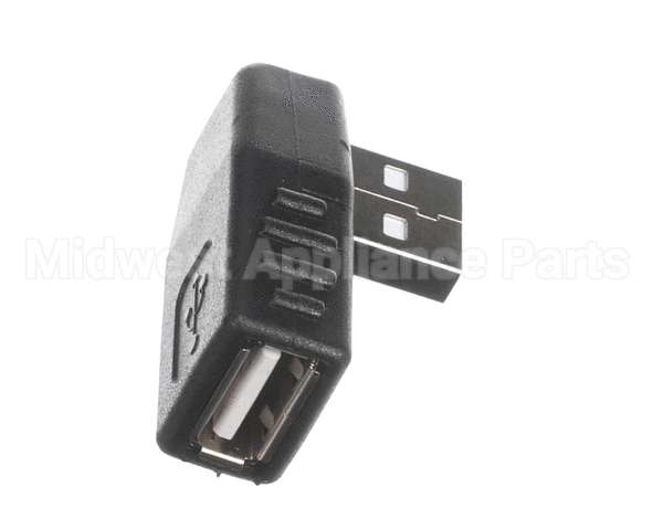166184 Duke Usb. 2.0 Male To Female Rt. Angle Adapte