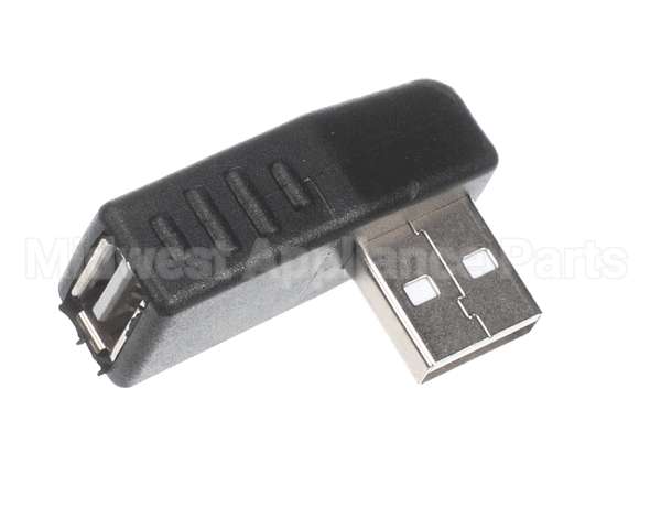 166184 Duke Usb. 2.0 Male To Female Rt. Angle Adapte