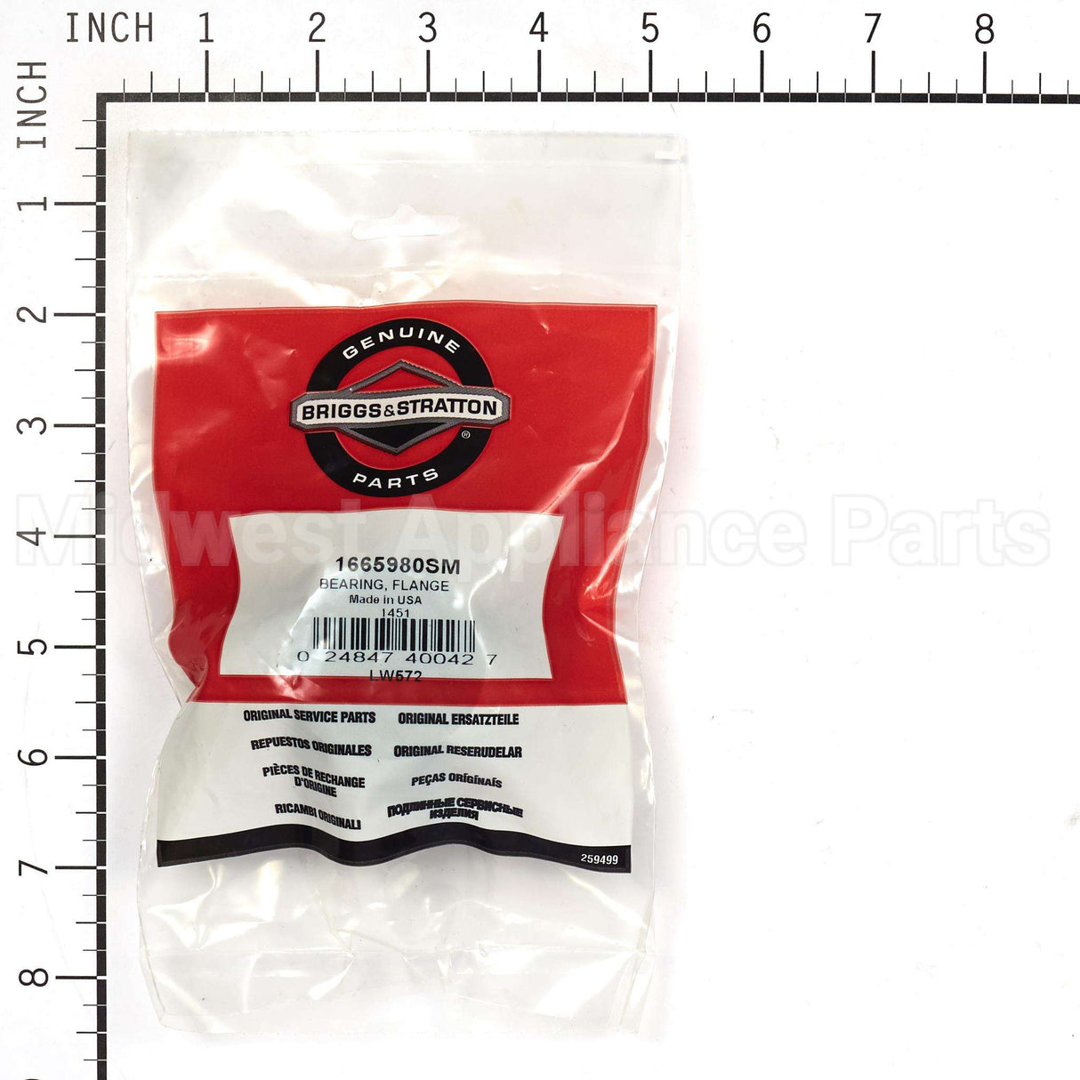 1665980SM Briggs & Stratton Bearing Flange
