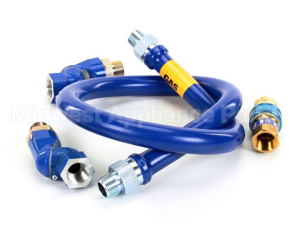 1675BPQ2S48 Dormont 3/4 Dia., 48 Blue Hose, Snapfast, 2 Swiv