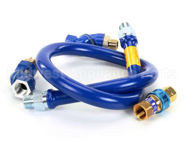 1675BPQ2S48 Dormont 3/4 Dia., 48 Blue Hose, Snapfast, 2 Swiv