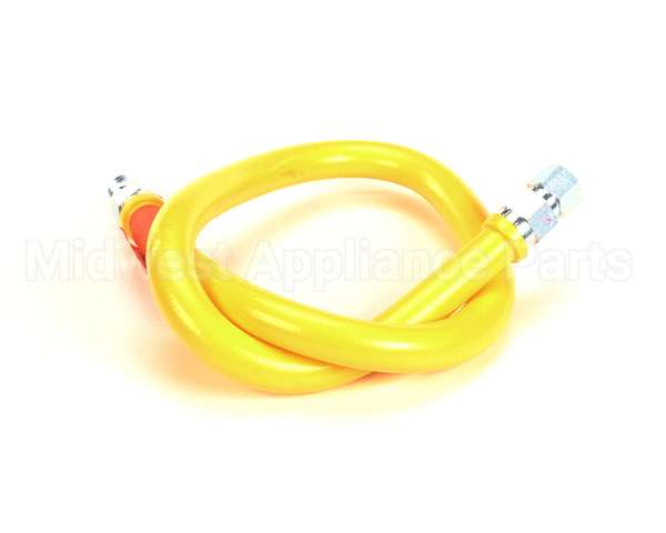 1675NPFS48 Dormont Stationary Gas Connector, 3/4 Dia, 48 L