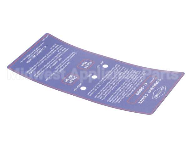 16907 Gaylord C-5000 Mylar Faceplate