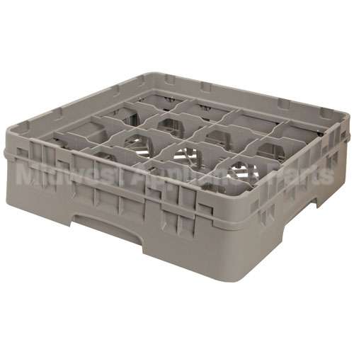 16S318151 Compatible Cambro Glass Rack 16 Gray-151