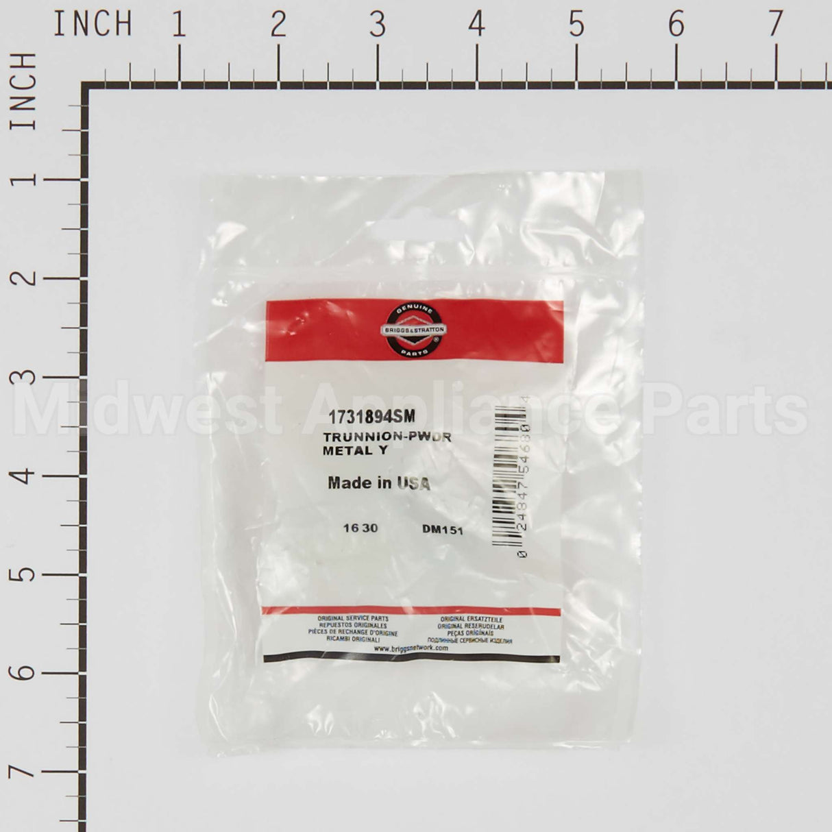 1731894SM Briggs & Stratton Trunnion-Pwdr Metal Y