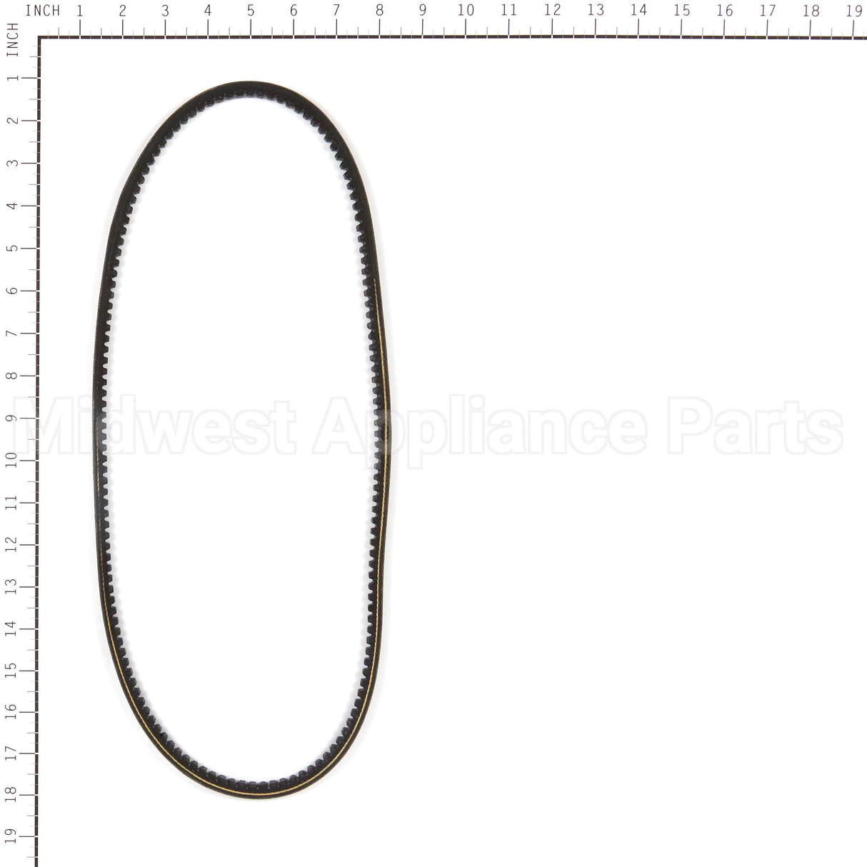 1736554YP Briggs & Stratton Cog Belt - 39.62