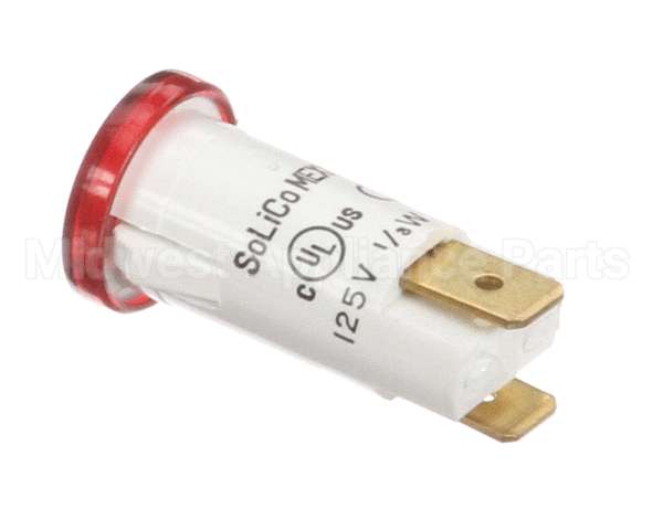 17559-1 Vollrath Pilot Light - Red 125V