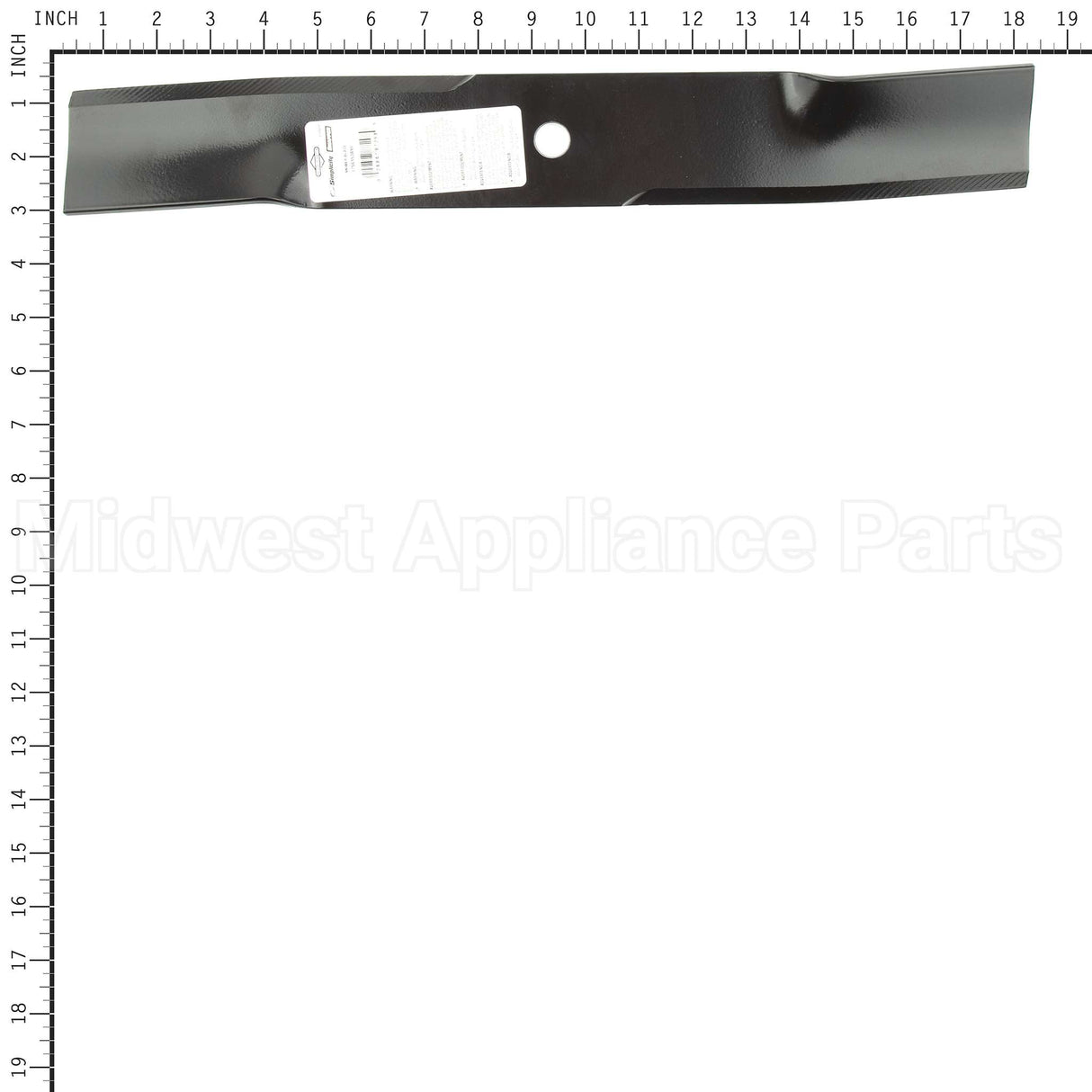 1756152AYP Briggs & Stratton Blade Mower 18In