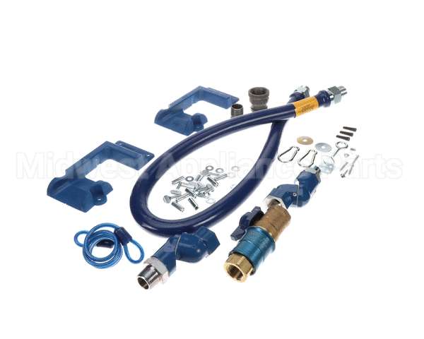 175690 Duke Gas Hose W/Double Swivels And
